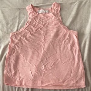 Light Pink Crop Tank